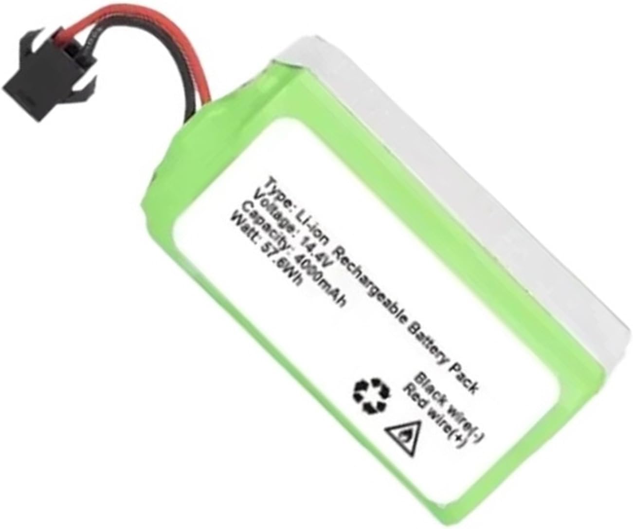 14.4V 4000mAh Li-ion Battery，Compatible For Conga，950 990 1090 1790 1990，Compatible For Deebot，N79S N79 DN622, Robot Vacuum Cleaner Battery(3200mAh)