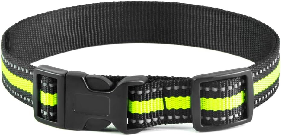Dog Collar Strap, Bark Collar Belt for Most of theTraining Shock Collar Receivers Adjustable Durable Nylon Strap Replace for Barking…