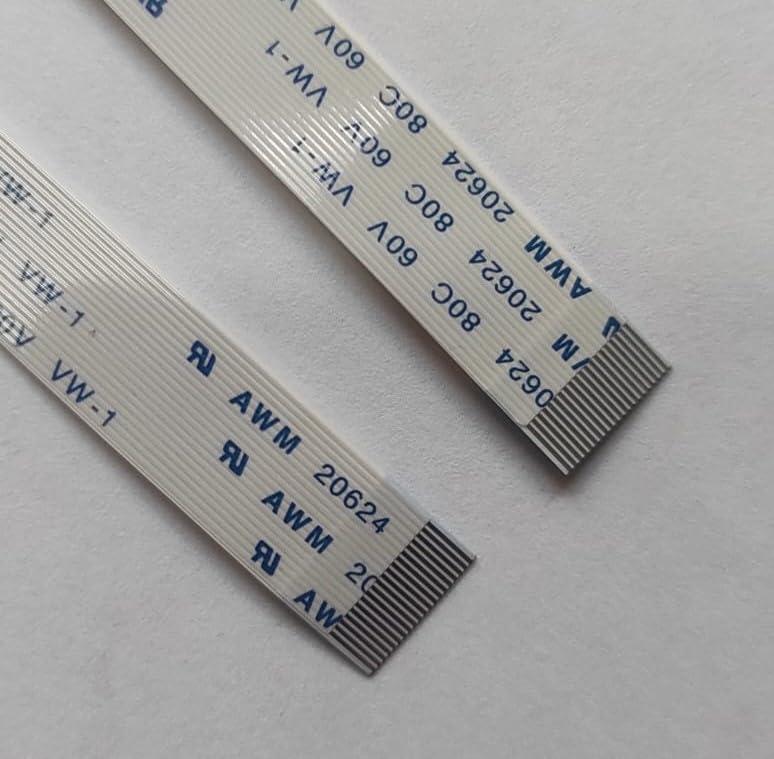 20 Pin 0.5 mm Pitch A-Type SAME Side pin (200MM)(8-INCH) Length flat flexible FFC/FPC LVDS Ribbon Wire Flat Cable for Module Camera digital camcorders laptops LCD TVs LCD monitors(1 Pcs)-image-25