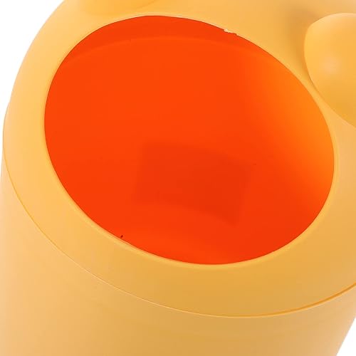 Miniatura 4 de Cubo de basura para decoración de oficina, con diseño de oso de dibujos animados, mini papelera de escritorio, papelera decorativa, contenedor de