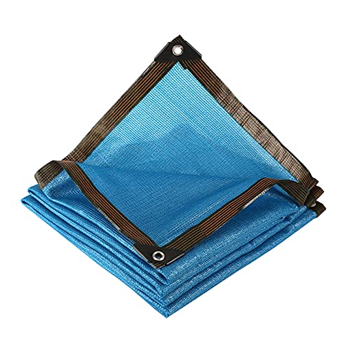 Voile d'ombrage résistant avec oeillets de fixation en maille