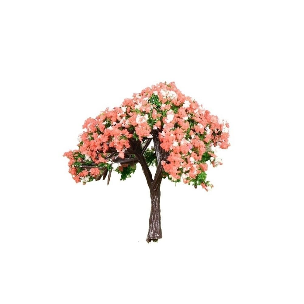 Landscape Greenery Landscape Decorative Tree, Resin Crafts Bonsai Garden Terrarium Accessorie(Green)