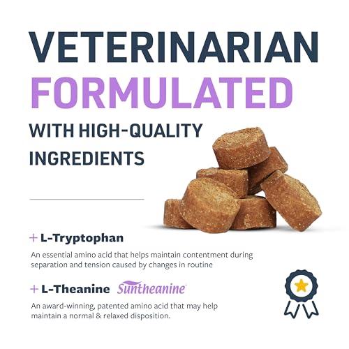 Image of Veterinary Formula Smart Vitality Pet Calm Supplement for Dogs - Soft Chews, 100ct - Promotes a Sense of Relaxation During Moments that May Cause Stress - Fireworks, Travel, Changes in Routine