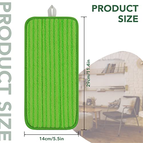 Reusable Mop Pads For Swiffer Wet Jet - 5 Pack Washable Microfiber Mop Refills For Floor Cleaning,Hardwood Floor Cleaner Spray Mop Pad Refill #TOP6