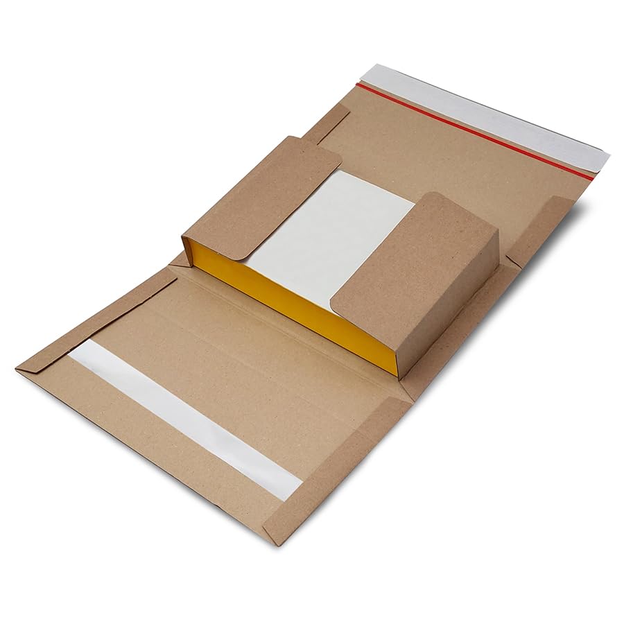 Blasetti - Pack 20 Pudełko do wysyłki książek rozmiar M 27X18,5X7 cm