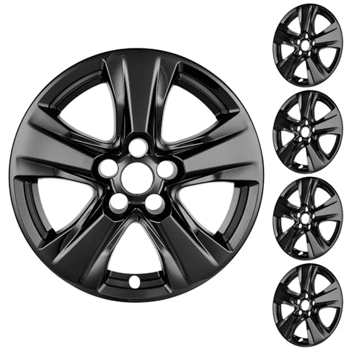 XLAVTIY 17 Inch Wheel Skins Compatible with 2019-2024 Toyota RAV4 Factory Alloy Wheels, Glossy...
