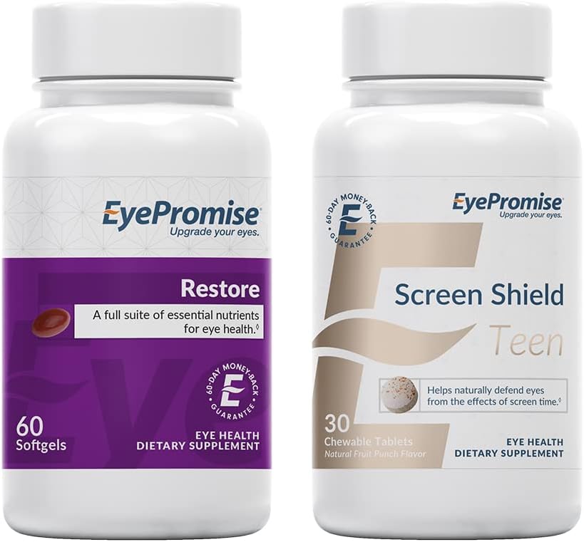 EyePromise Restore Macular Health Supplement Screen Shield