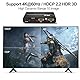 HDMI 2.0 Audio Extractor Audio Splitter 4K HDMI zu optischem SPDIF Toslink 3.5mm AUX Stereo RCA L/R Audiokonverter mit Lautstärkeregelung, unterstützt 4K@60Hz HDCP 2.2 HDR 3D YUV 4:4:4
