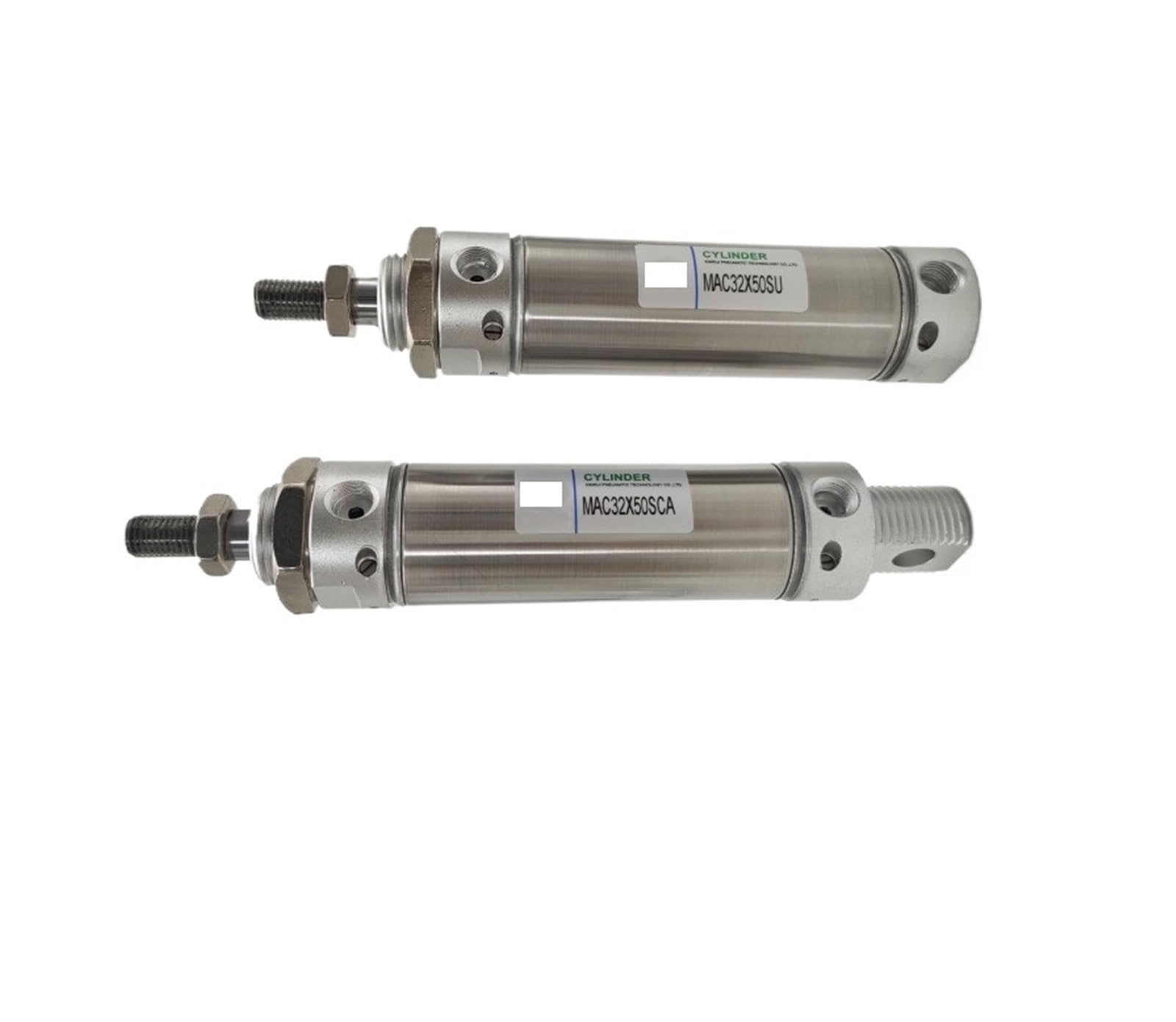 Mini cylindre pneumatique double effet MAC25-200 pour l'automatisation des lignes de tri