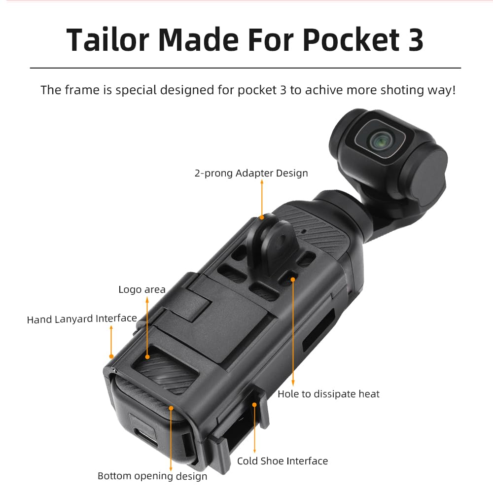 Support Magnétique Universel Pour Insta360 X4/Osmo Pocket 3