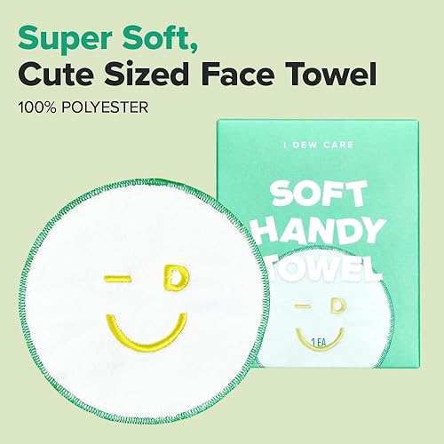 Miniatura 2 de I DEW CARE Toalla práctica de absorción rápida y suave para manos, cara y spa, artículos de tocador de tamaño de viaje, paño de lavado de cara de