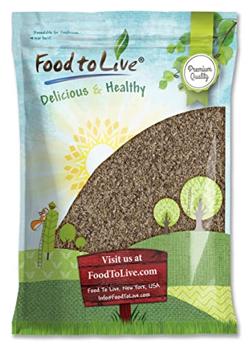 Food to Live - Dill Seeds Whole, 5 Pounds Kosher, Raw, Vegan, Bulk