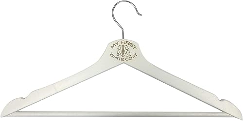 first white coat hanger