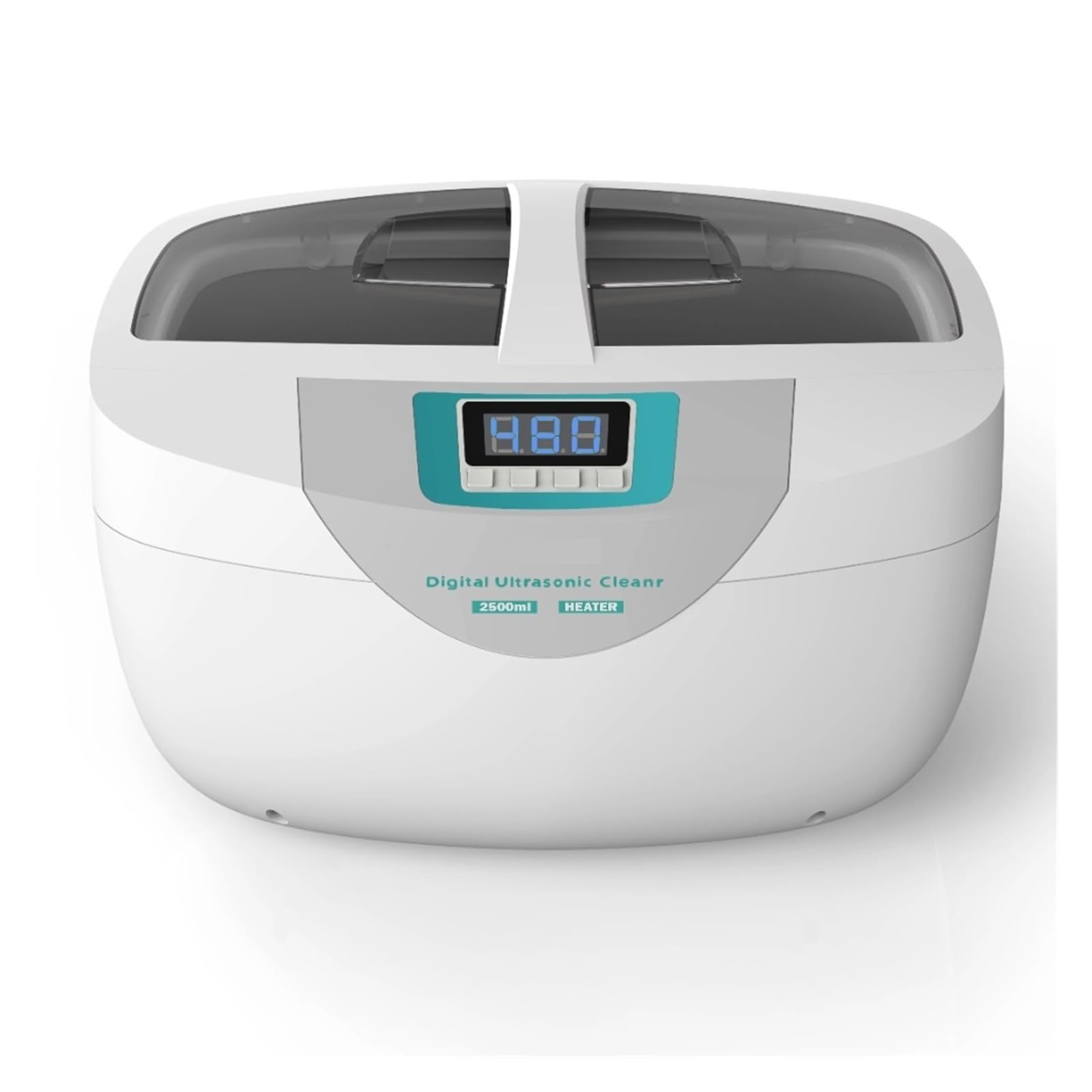 Pulitore Professionale for Gioielli, Macchina Portatile for la Pulizia ad ultrasuoni for Uso Domestico, 2,5 L