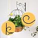 JNCH 2pcs Soporte Colgante Plantas de Pared Gancho Colgador de Hierro para...