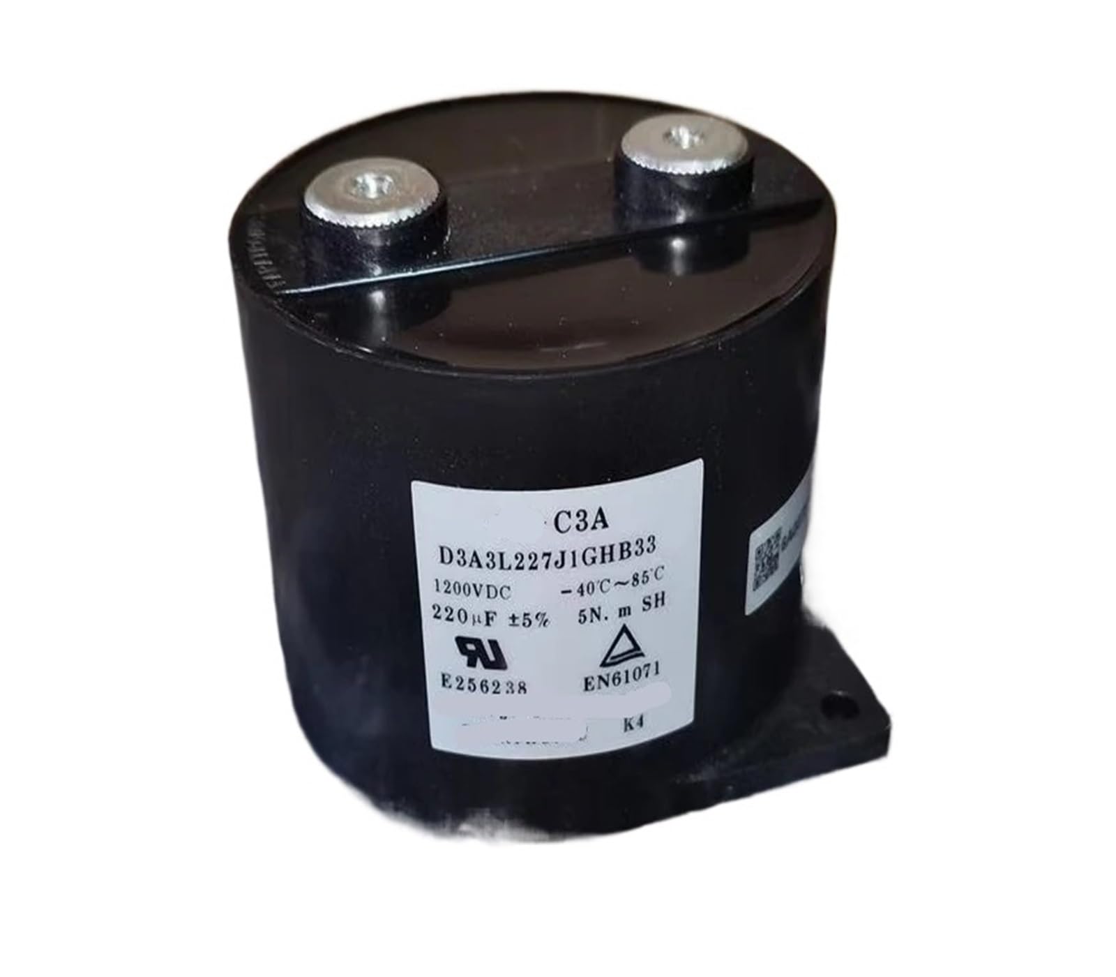KSZHZYMGX D3A3L227J1GHB33 C3A 220UF 1200VDC Filter Film Capacitor 1pcs