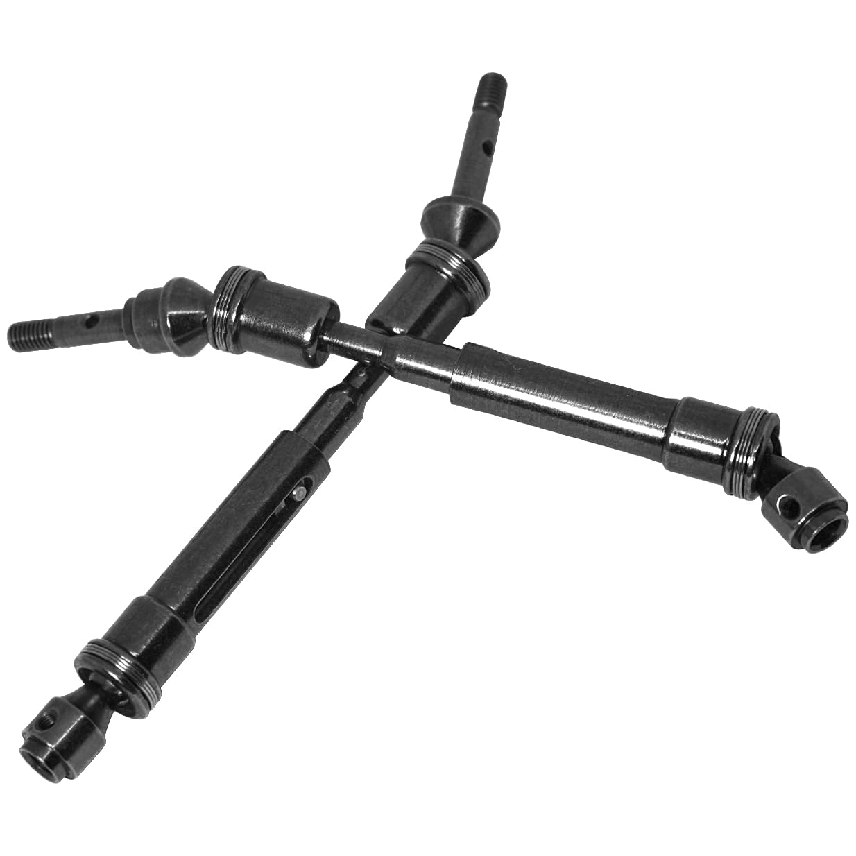 2 pezzi Vgoohobby Steel Drive Shaft Joint CVD Shaft Axle
