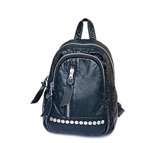 Sac à dos mode collège femme sac à vent rivet pack sac-A