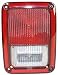 Evan-Fischer EVA15672042553 Tail Light for Jeep Wrangler (Jk) 07-16 Assembly Right Side