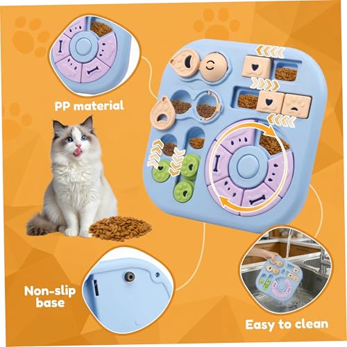 Distributeur de friandises interactif pour chat contre l'ennui - 4