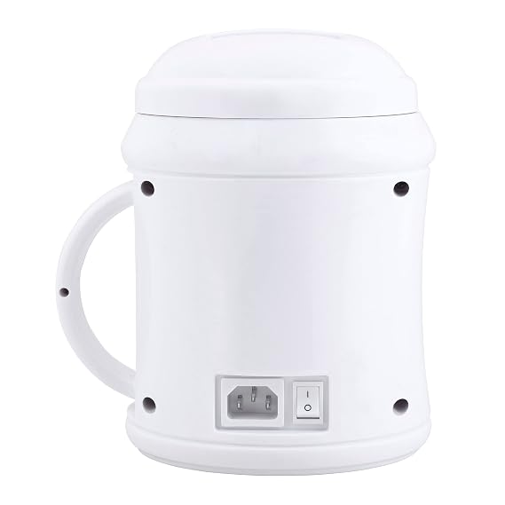 Deo Beauty 28oz Analog Wax Heater - Convenient, Portable, and Fast-Heating Body Wax Warmer/Melter for Professional Depilatory Hair Removal and Paraffin Wax Treatments, White