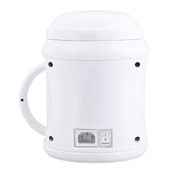Deo Beauty 28oz Analog Wax Heater - Convenient, Portable, and Fast-Heating Body Wax Warmer/Melter for Professional Depilatory Hair Removal and Paraffin Wax Treatments, White