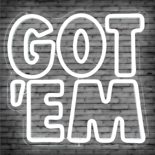 Got'E Neon Sign Dimmable Sneakerhead Led Neon Sign Sneaker Room Wall Decor Neon Light Sign Light Up Signs for Wall Decor Shoe Store Sports Room Decor Gift Living Room Bedroom(white)