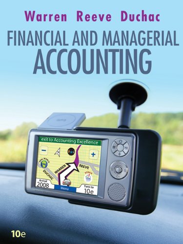 Aplia for Warren/Reeve/Duchac's Financial & Managerial Accounting, 10th Edition