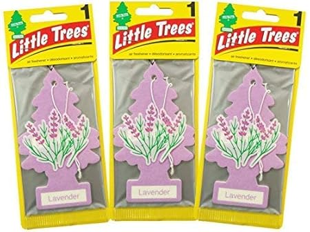 Little Trees car air freshener - lavender 3 pack