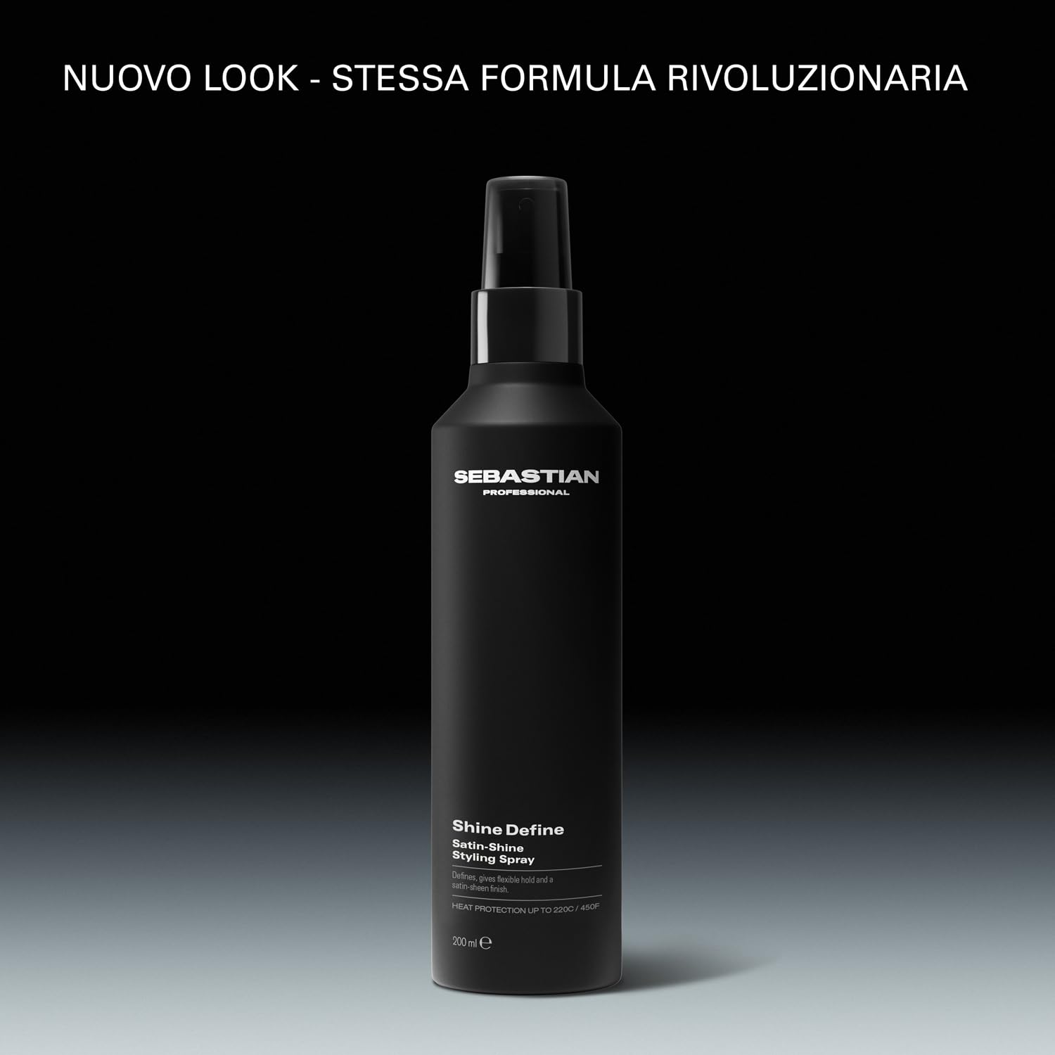 Sebastian Professional Shine Define Satin-Shine Styling Spray – Spray styling con protezione termica, definisce i capelli con tenuta flessibile e finitura luminosa, 200ml