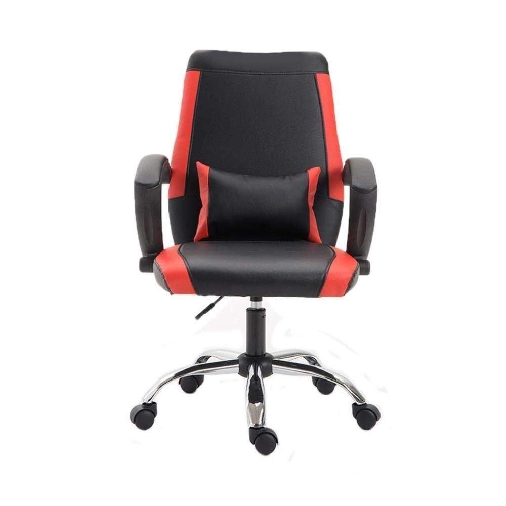 Chaise de bureau rotative ergonomique pour le télétravail et le jeu