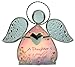 Daughter gifts - Glass Angel Tea Light Candle Holder - A Daughter is a Friend for Life printed on the angels dress - Gifts for Her - Graduation Gifts for Daughter - Mother's Day Gifts for Daughter