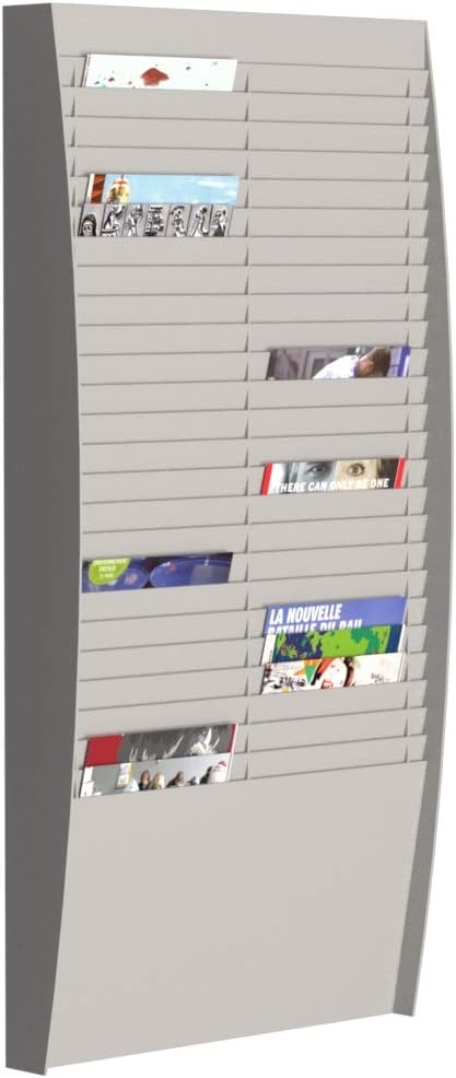 Fast Paper - A4 Document Control Panel 50 Compartments Grey