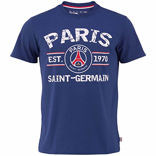 PSG T-Shirt Collection Officielle Paris Saint Germain - Taille Adulte Homme S