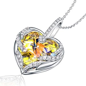 Collier Cœur d'Océan Cristaux Autriche CRYSLOVE