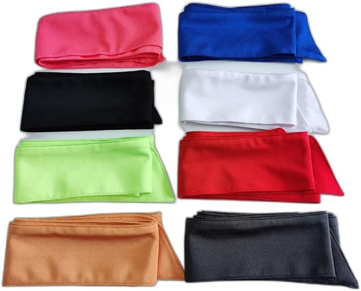 Sweatband Headband, Outdoor Breathable Quick-Dry Tennis Polyester Spandex Multicolor image 2