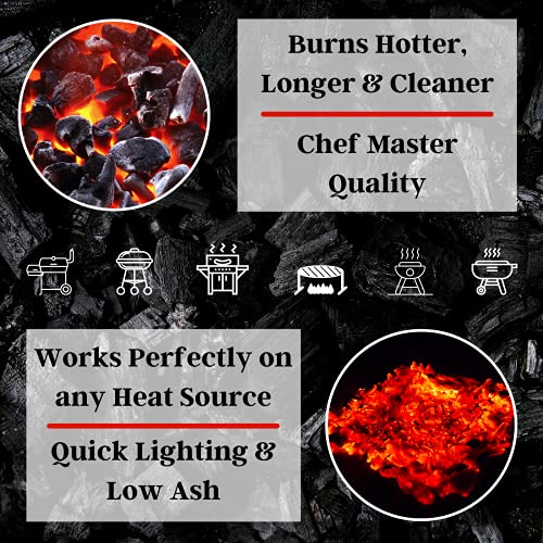 8-LB-All-Natural-Hardwood-Lump-Charcoal-by-Mr-Bar-B-Q-Natural-Hardwood-Lump-Charcoal-for-BBQ-Grilling-Smoking-Kamado-Kettle-Grills-Burns-Hotter-Longer-Smoky-Flavor-Low-Ash-Easy-to-Light