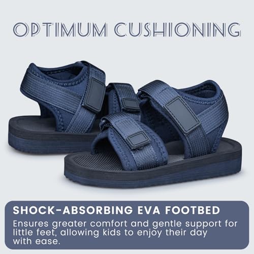Image of BNV Toddler Little Kid Sandals Boys Girls Adjustable Strap Open-Toe Summer Outdoor Unisex Child Sport Beach Sandals(Toddler /Little Kid /Big Kid)