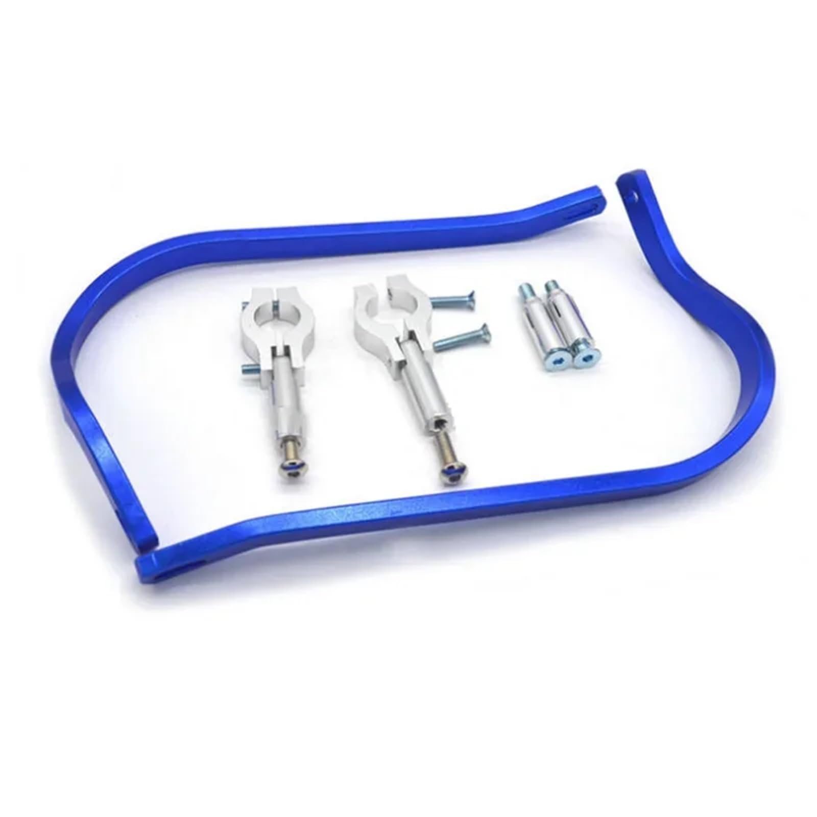 Aluminiowe osłony dłoni motocykla Motocross Dirtbike MX ATV osłony dłoni kierownica do motocykli 22mm(Blue)