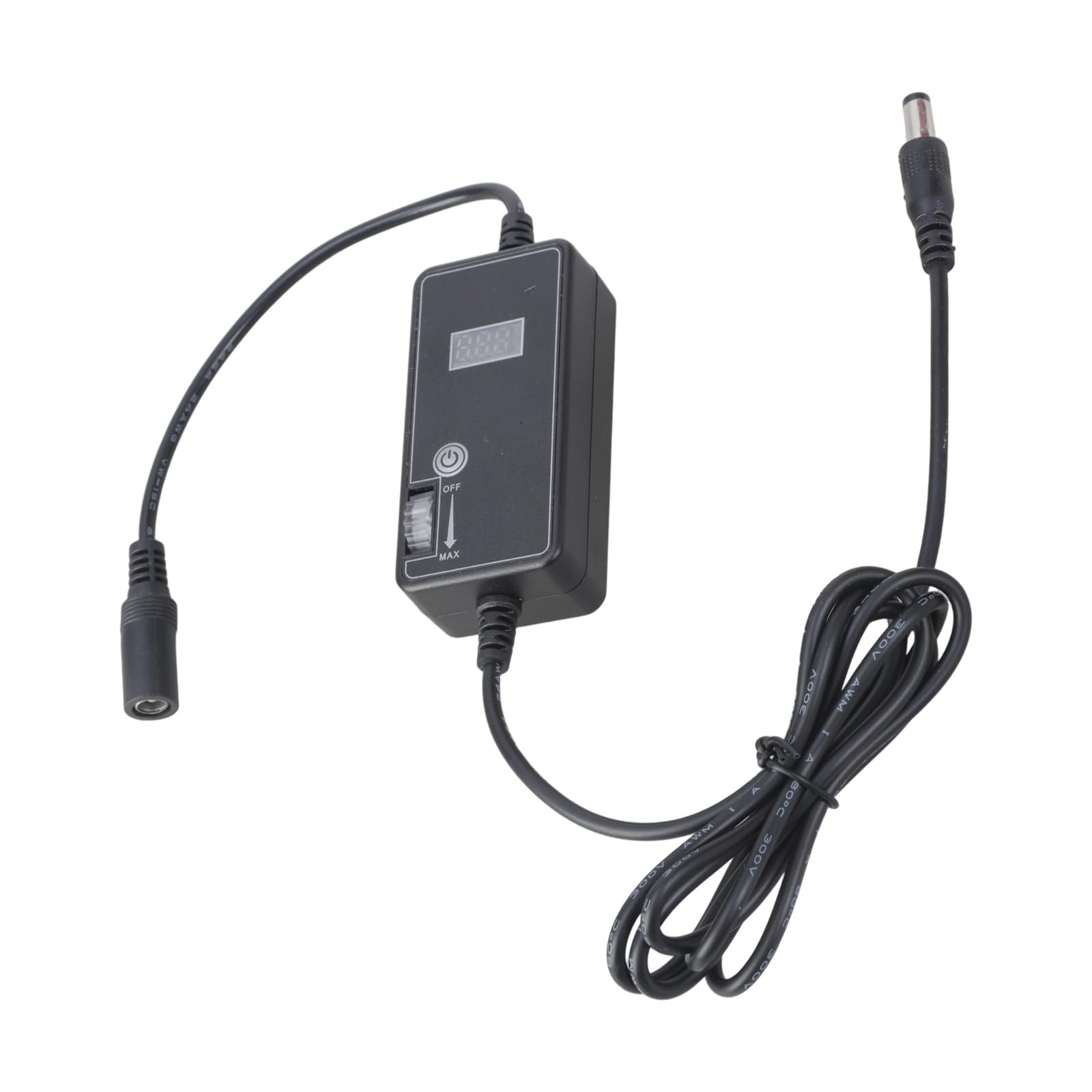 12V Variable Speed Controller with Temperature Display for Cooling Fan Blower Motor and Stepless Speed Adjustable Adjustable Regulator for Blower Fan