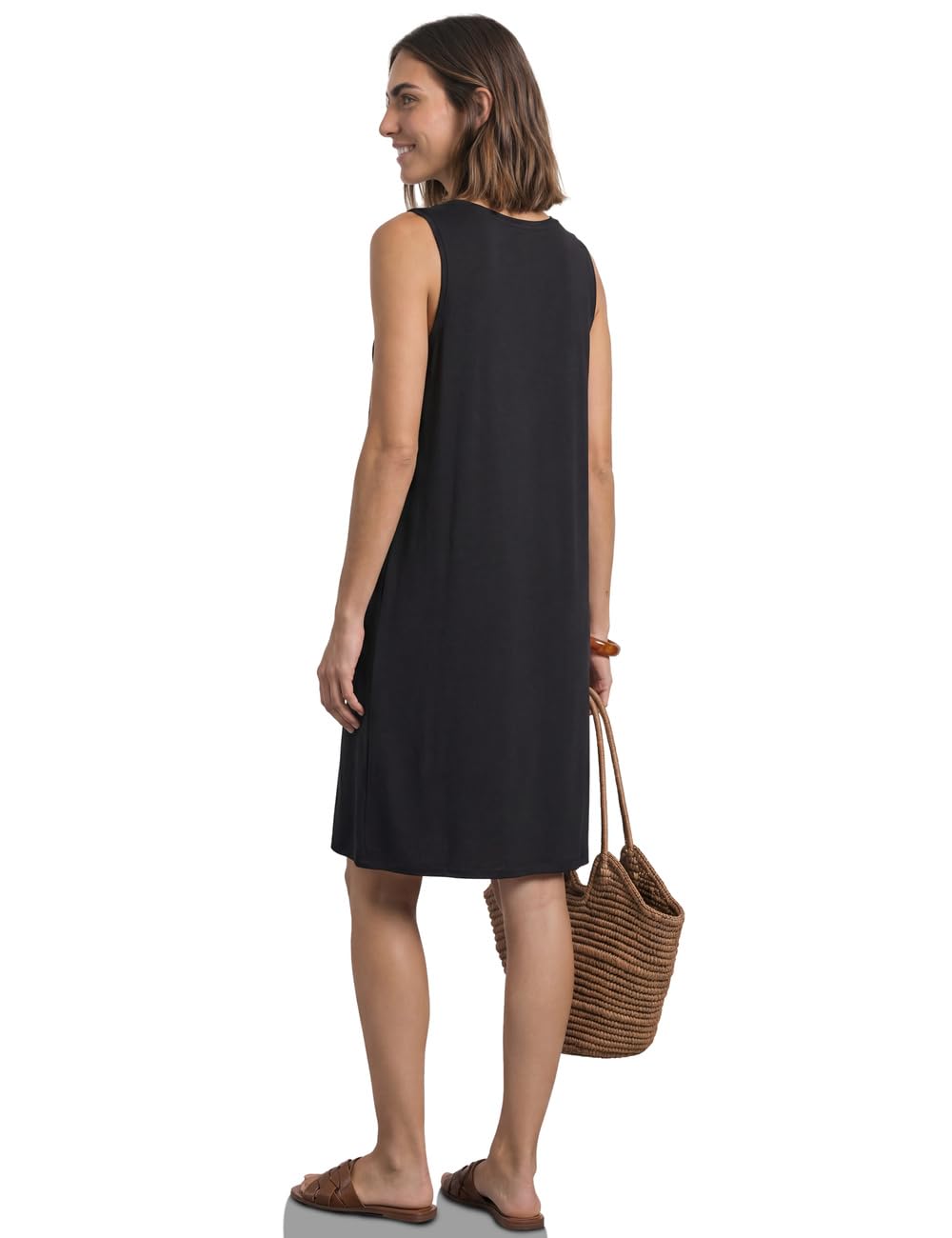 Street One 1409456 Robe Longueur Genou avec col Rond et Boutons Femme (Lot de 1)