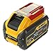 Price comparison product image DEWALT DCB547-XJ XR Flex Volt Battery, 18 V, Yellow/Black, Size 9A