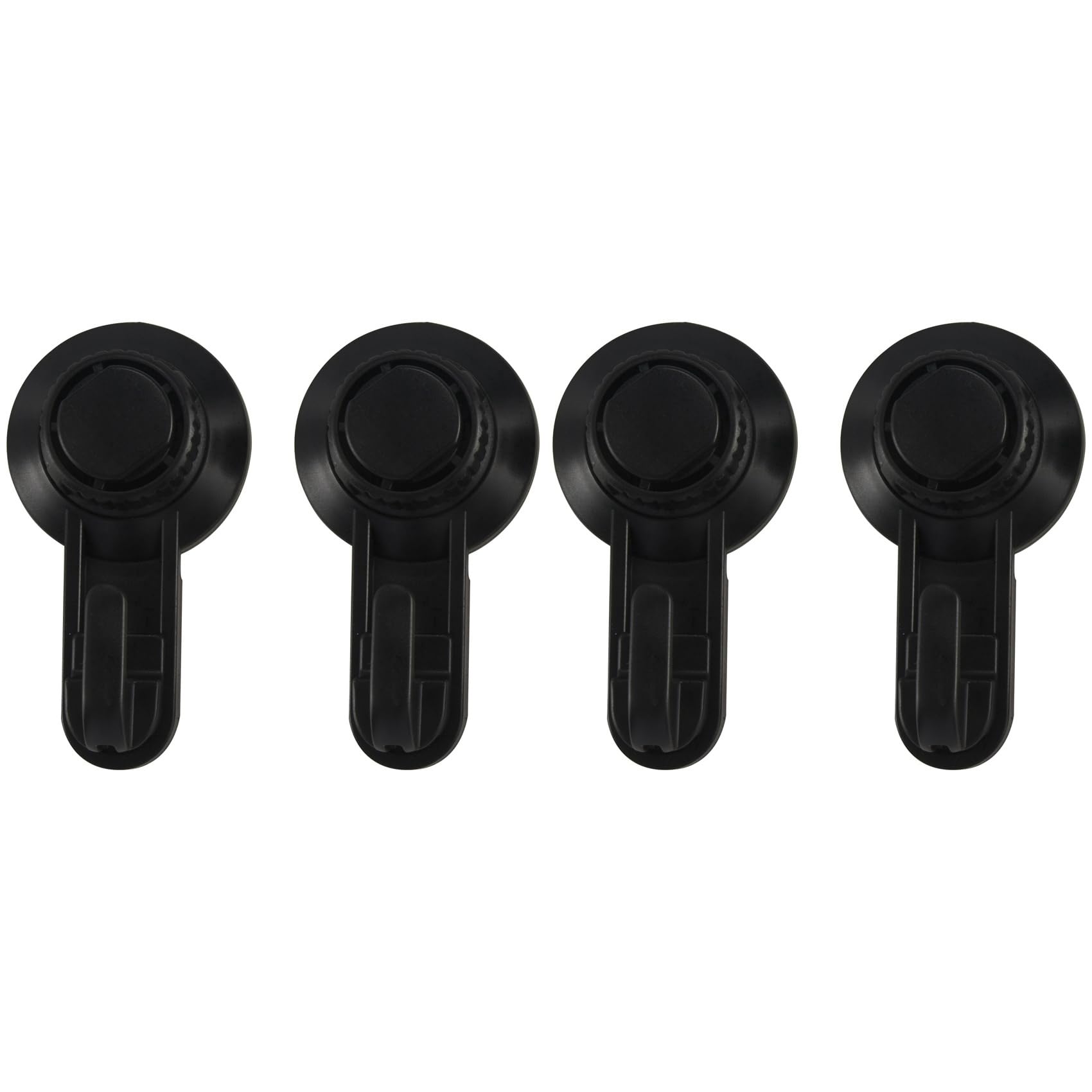 Hndhbfgrt 4 Pcs Suction Cup Hooks Powerful Suction Cup Bathroom Hooks,Vacuum Wall Hooks for Towel,Waterproof Shower Hooks