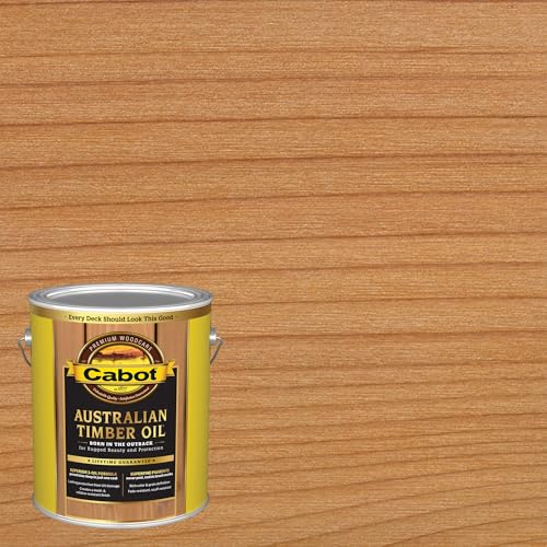Image of Cabot Australian Timber Oil Wood Stain and Protector, Natural, 1 Gallon