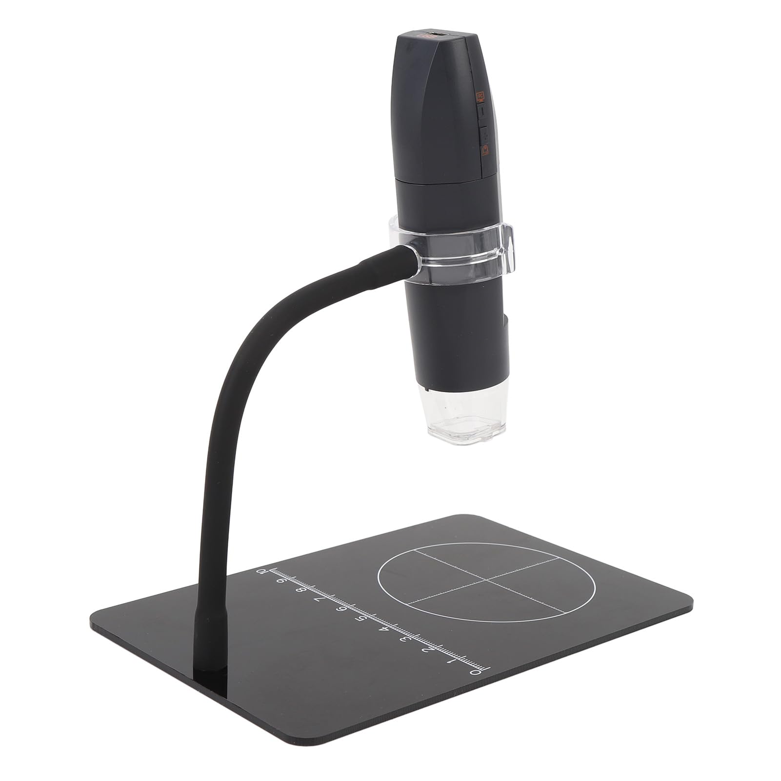 Microscopio Digitale Wireless, Telecamera di Ispezione HD USB Portatile Ingrandimento 50x-1000x 8 Luci LED Regolabili per OS X, con Risoluzione Video 1080P Streaming Live