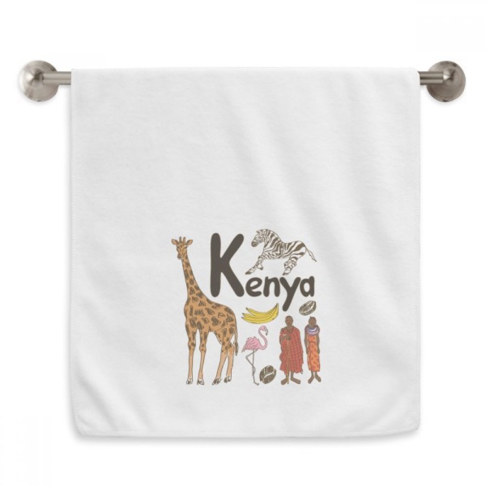 Serviettes débarbouillettes Kenya pour peaux sensibles et réactives