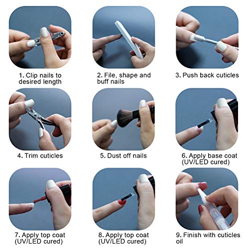 Kit smalto per unghie in gel per addominali con