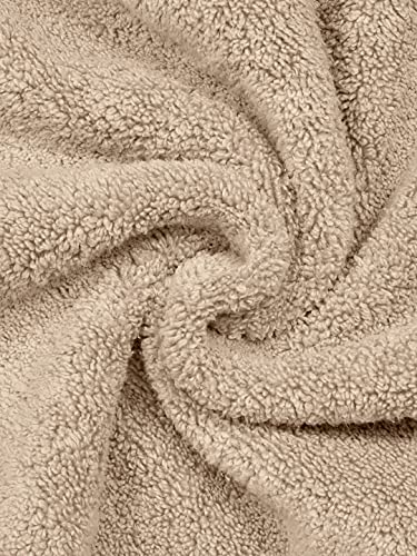 Image of Bombay Dyeing Super Ultrx Zero Twist Plain Dyed 650 GSM Cotton Bath Towel - Ultrx (Flax)
