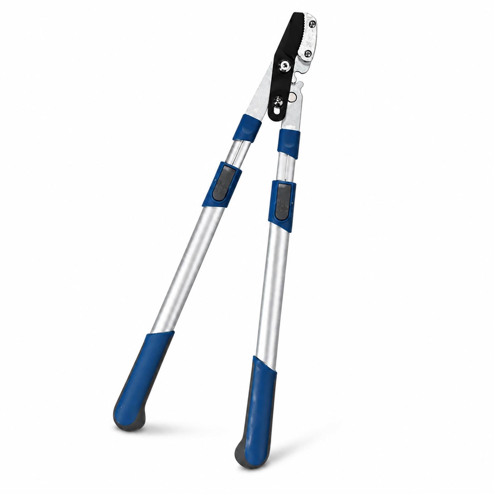GOOGO Sécateur télescopique 68-93 cm, robuste, avec lames en acier au carbone SK5 et revêtement antiadhésif en téflon, poignée extensible, pour l'élagage des branches épaisses