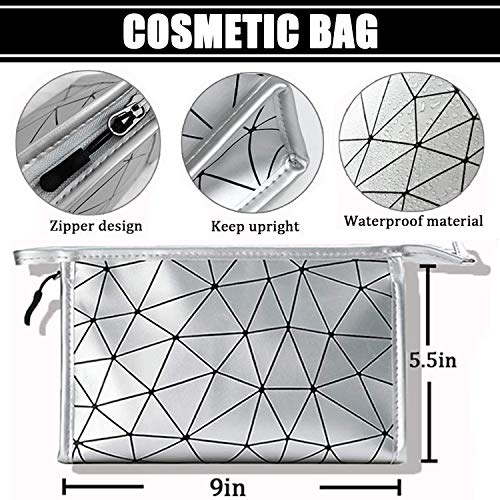 All In One Makeup Kit, Includes 10 Colors Eyeshadow Palette, 5Pcs Brush Set, Eyebrow Pencil, Eyeliner & Mascara, Contour Foundation Stick, Makeup Primer And Liquid Highlighter With Cosmetic Bag Makeup Set #TOP6